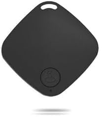 Tracker Tag Item Finder, 1 Pack, Compatible with Apple Find My App (iOS Only), Replaceable Battery, for Keys, Luggage, Suitcases, Wallets, Bags, Black