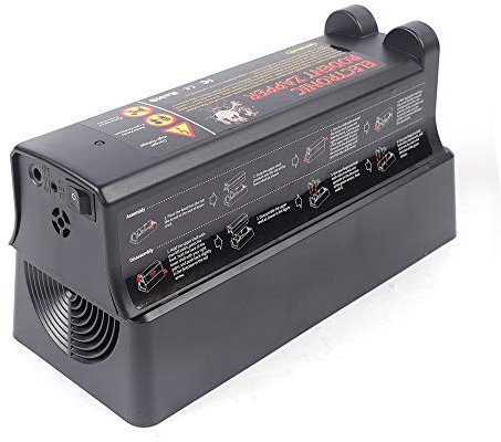 TRIEBAN Elektro Mausefalle Ratten Mause Falle Elektronische Rattenfalle Mauskiller,sauber und sicher gegen Mäuse, 220V