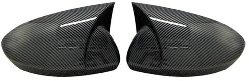MUGONGWEI Auto Spiegelkappen, für Renault Megane 4 MK4 2016-2020 Auto Spiegelkappe, Rückspiegelgehäuse, Abdeckungen Seitenspiegel, Tür Spiegelkappen, Rückspiegel Abdeckung,B