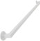 An der Wand montierter Treppenhandlauf for den Innenbereich, robustes Eisenrohr mit mattem Finish, Haltegriff for Zuhause, Büro, Lofts(White,100cm)