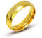 AURSTORE® Jewellery 6mm Tungsten Ring Einzelring 3 Farben und Größen wählbar 56-68 Kette 54cm, Legierter Stahl, Kein Edelstein