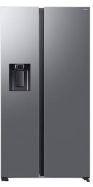 Samsung Frigorifero Side by Side Air Space AI RS70F64KET/EF con Dispenser Acqua/Ghiaccio, Wifi con AI Energy Mode, SpaceMax, All-Around Cooling, 635 L, LxAxP: 91,2 x 178,4 x 72,6 cm, Inox