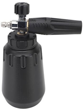 Stainless Steel and ABS Foam Cannon Handheld 1000ML Capacity Foam Sprayer for Pressure Washer Home Gardening, Car Washing and