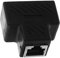 Angoily 1 Prise Multiprise Câbles Double Cordon D'alimentation Wifi Répartiteur De Sortie Réseau Répartiteur Internet Téléphone Fixe Routeur Câble Internet Adaptateurs Pour Plastique Black