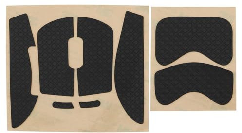 Briny River 1 Set Maus-Grip-Aufkleber, kompatibel mit Logitech G Pro X Superlight für Gaming (schwarz)