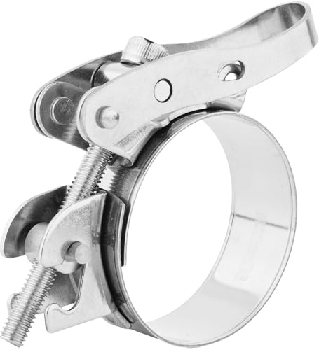 Boltza Quick-Release Lever Hose Clamp SS304 – Heavy Duty Worm Drive Adjustable Stainless Steel Clip (50mm)