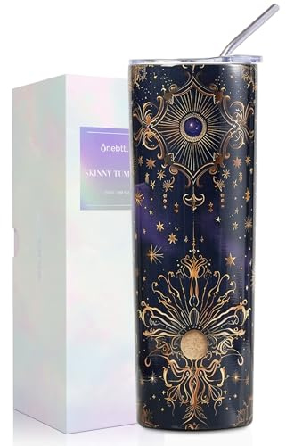 Onebttl Witchy Gifts for Women – 20oz Unusual Gift Tumbler with Lid and Straw, Witch Gifts for Women Adults, Unique Cup for Birthday or Christmas