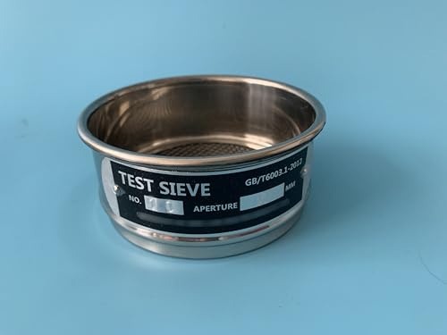 Lab Sieve Economy Test, SS10 Φ10cm #230 / 63μm Mesh Size,4 Diameter(#18/1mm)
