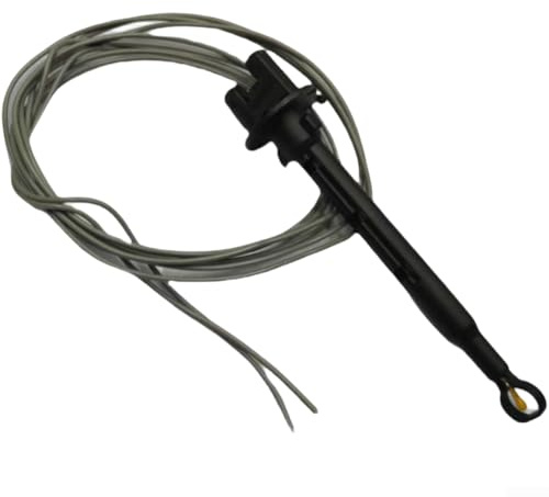 ZWEquipint Sensor de temperatura del evaporador del aire acondicionado para 508 y C5, OEM N100468L N100936X 6445XL, pieza de repuesto negra material ABS