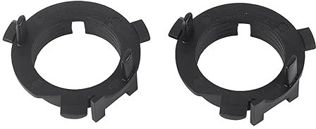 Keenso Auto Scheinwerfer Halter, 1 Paar H7 LED Scheinwerfer Lampen Adapter Halter Scheinwerfer Lampenfassung Halter Adapter Ersatz für K3 K4 K5 Sorento GREENWAY