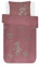 ESSENZA Bettwäsche Lauren Rosa Dusty Rose Weiß Blumen Blüten Baumwollsatin, Größe:135 cm x 200 cm