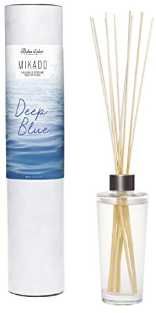 Boles d'olor Mikado Ambientador Difusor de Perfume para Hogar Deep Blue 200 ml.