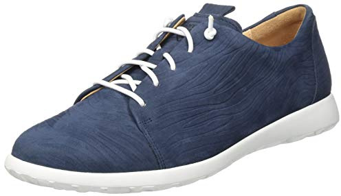 Ganter Damen Gabby-G Derbys, Blau (darkblue 3500)