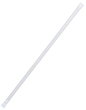 Ausla Asta Telescopica per Tenda da Doccia, 105-190 cm, Estensibile Senza Foratura, Ferro, Portata 2 kg