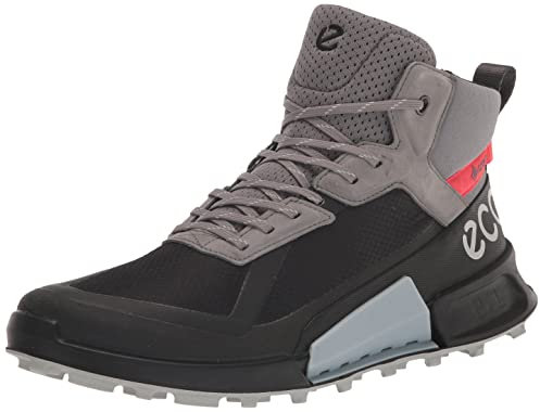 ECCO Herren Biom 2.1 X MTN M MID GTX Fashion Boot, Black/Steel, 45 EU