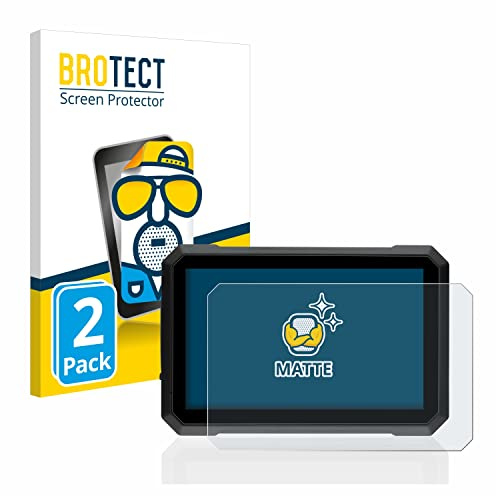 BROTECT Entspiegelungs-Schutzfolie für Elebest C750 7 (2 Stück) Matte Displayschutz-Folie, Anti-Reflex, Anti-Fingerprint