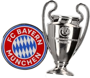 FC Bayern München Magnet UCL Silber I Fußball