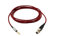 System-S Câble audio 150 cm jack 3,5 mm mâle vers mini XLR femelle tressé rouge