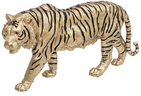 Atmosphera - Statue Tiger Tropical Boudoir - Golden
