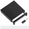 MIYUANGKJ 12 stk Möbelgriffe Schwarz 160mm Küchengriff Schubladengriffe mit Schrauben 25 mm, Türgriffe für Schublade Schrank Möbel Küche