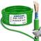 EBROM - 20 Meter EIB Busleitung BUS Kabel EIB-Y(St) Y 2x2x0,8 mm - grün - Datenleitung Datenkabel Installationsbusleitung Telekommunikationskabel - Vollkupfer 99,9% OFC Kupfer Ihre Länge: 20 m
