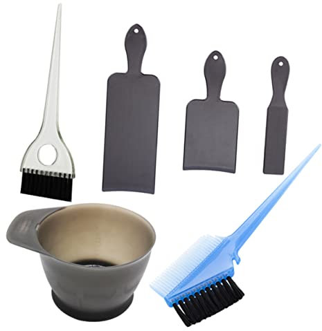 MERRYHAPY 1satz Haarfärbung Teiliges Profi-haarfärbe-tool-kit Transparent Blau Für Einfaches Färben Zu Hause Salon Wiederverwendbar Und Praktisch