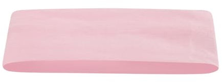 Bandeau élastique souple pour femmes et hommes, haute couleur unie, large bandeau respirant pour le sport, le yoga, le fitness, rose clair