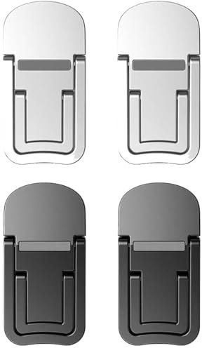 4 PCS supporto tastiera pc, Supporto portatile per tastiera, Mini supporto per laptop autoadesivo Supporto invisibile per tastiera del computer per scrivania, piedini pieghevoli per laptop