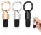 3 Stück Leder Schlüsselanhänger,Auto Schlüsselanhänger Leder, Schlüsselanhänger Auto Leder aus Zinklegierung, personalisierbar, robust, Anti-Verlust-Metall-Schlüsselanhänger, Gold, Silber, Schwarz