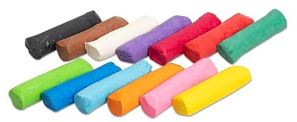 Betzold - Knetmasse im Eimer mit 13 Farben je 110 g - Kinder-Garten