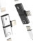 Adattatore Lightning Cuffie (2pack) per iPhone 14 13 12 Caricabatterie Cavo Audio Jack Adattatore Certificato MFI per Apple Microfono Connettore Cuffie Auto Aux Accessori Doppio Lightning per iPad