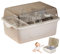 CNAFGBGG Baby Bottle Drying Rack with Lid Dustproof Baby Bottle Rack with Drain Tray Space Saving Reusable Drying for at Home Outdoors Supplies.