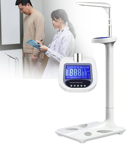 Digital Ultrasonic Body Fat and Weight Scale, Accurate Health Monitor for Home Use, Measures Body Composition for Fitness and Medical Tracking