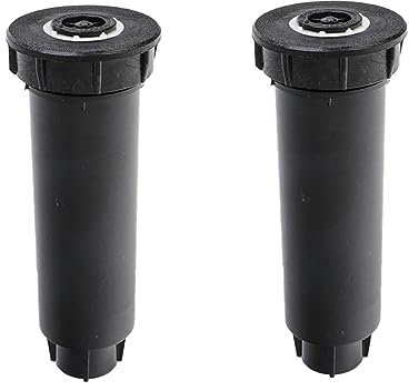 ibasenice 2 Stck. Sprinkler-Sprinklerkopf Gartensprüher sprühen Rotoren für Rasensprenger Jäger Düse rasenkanten Rasen- und Gartensprinkler unterirdische Sprinklerköpfe Black