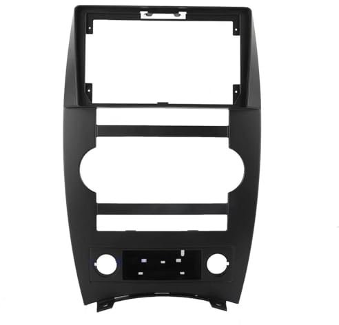 BLNETU Für Jeep Für Commander 2007–2008, 9-Zoll-2-DIN-Autoradio-Blende, Stereo-Blende, Armaturenbrett-Kit Einbaurahmen