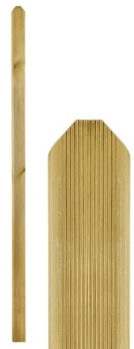 Staketenzaun Zaunpfosten Holzpfosten Pfahl Garten 7x7x90 cm Werth-Holz