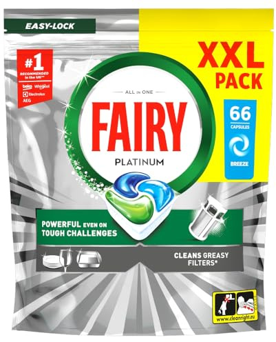 Fairy Platinum Auto Dishwasher Tablets Original 66 Pack