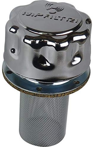 Hydromot- Einfüll- und Belüftungsfilter; Typ TA-80 Tankeinfüllstutzen und Belüftung; Max. Durchflussmenge 550 l/min; Polyurethan 10 µm (Belüftung) / Stahlkorb