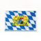hegibaer 40 x 25 mm Bayern Flagge mit Wappen München BRD Patch Aufnäher Aufbügler 1065 A