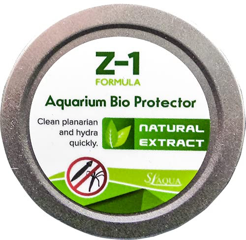 SL-Aqua Bioschutz für Aquarien, Z1, Planari- und Hydra-Entferner, Killer für Garnelen oder Aquarien, 10 g