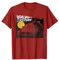 Back To The Future Delorean Fade Portrait T-Shirt