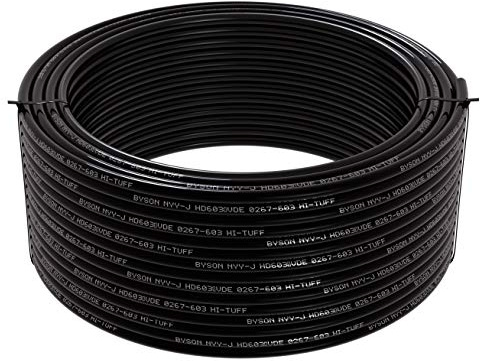 NYY-J Outdoor Cable – Unarmoured UV Resistant - Hi-Tuff (10 Metres, 3 Core 2.5 mm)