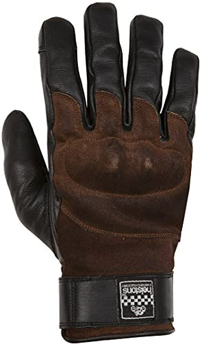 Helstons Glory Motorradhandschuhe, schwarz/braun, 13