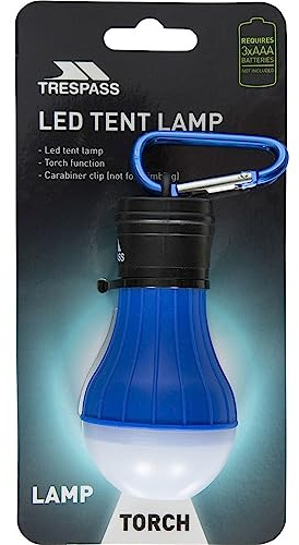 Trespass Glow Worm Flashlight, Adults Unisex, Assorted (Multicoloured), One Size