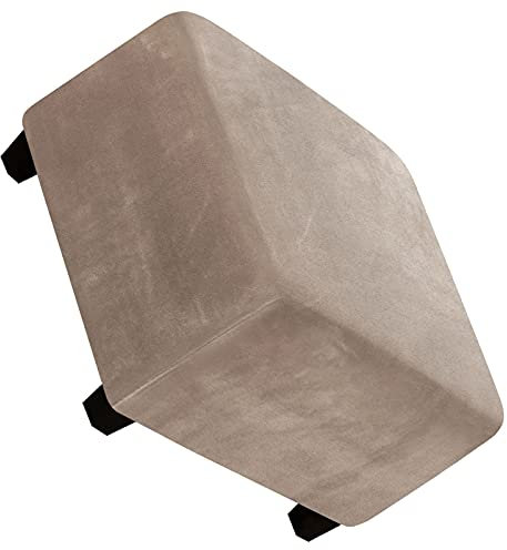 Ottoman Schonbezug Hockerbezug Bezug für Fußhocker, Quadratisch Stretch Ottomane Abdeckung, Sitzhocker Elastisch Husse, Jacquard Überzug Möbel Protector für Sofa Fußbank (Color : E, Size : 1pc)