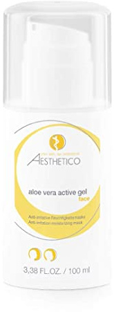 AESTHETICO Aloe Vera Active Gel Feuchtigkeitsmaske 3 x 100ml