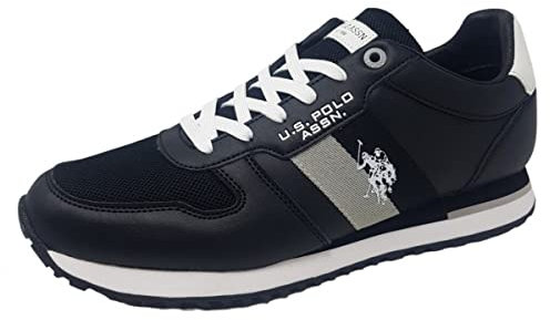 U.S. POLO ASSN. - Sneaker aus Kunstleder für männlich (EU 45)