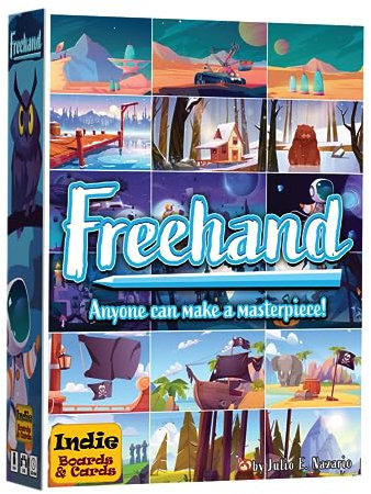 Freehand by Indie Boards & Cards, Party-Brettspiel