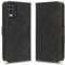 MOJIA Hülle für Nokia C22, Hochwertige Flip Wallet Anti-Drop Handyhülle aus PU Leder mit RFID Diebstahl Bürstenfunktion Schutzhülle. Schwarz