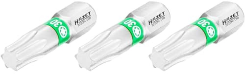 HAZET Bit - Sechskant6,3 (1/4 Zoll) - TORX® Profil - T30-3-tlg.